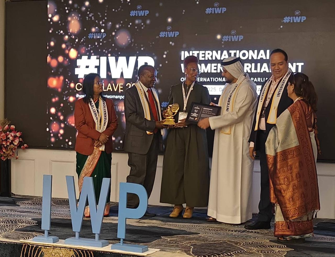 Prof. Dr. Ona C. Miller Honored as Guest of Honour at IWP Conclave 2025 in Dubai for Global Leadership